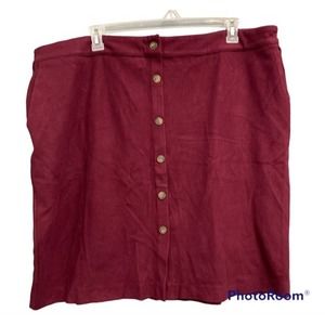 NWT Skies Are Blue Corduroy skirt, Sz 3X